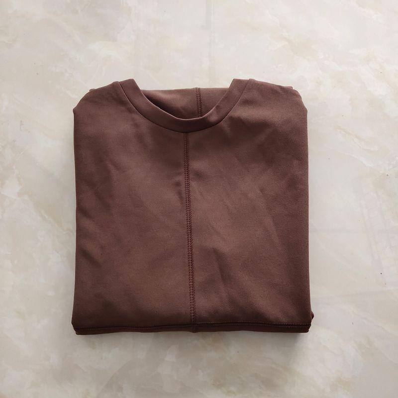 

Orders Exported to Japan Dress Spring and Autumn New Women s Clothing Fashion round Neck Pullover Long sleeve Straight Split Stretch Long dress 28988 Shallow C- 6-19-2 38#