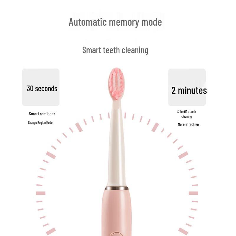 Adult Portable Sonic Electric Toothbrush