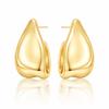 14K Gold Plated Stainless Steel Stud Earrings Kst3620
