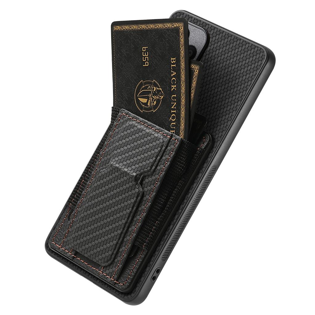 Phone Case For Xiaomi Redmi 14C 4G/14R 5G/Poco C75 4G Leather Back Cover with Kickstand Card Holder