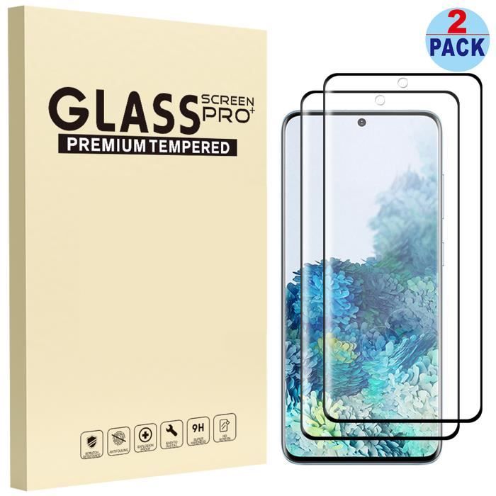 Protecteur d'écran - Samsung - Galaxy S20+ 5G - Verre Trempé - 2 Pièces - Résistant aux Rayures