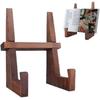 Functional Wooden Easel Display Stand Practical Plate Holder for Pictures Photo Frames Books and Decorative Plates