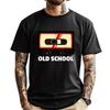 Old School Cassette Music Tape Men T Shirts High Quality T Shirt Graphic Cotton Short Sleeve Mother's Day