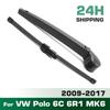 Wiper 11" Rear Wiper Blade & Arm Set Kit For VW Polo 6C 6R1 MK6 2009 - 2017 Windshield Windscreen Tailgate Window Brush