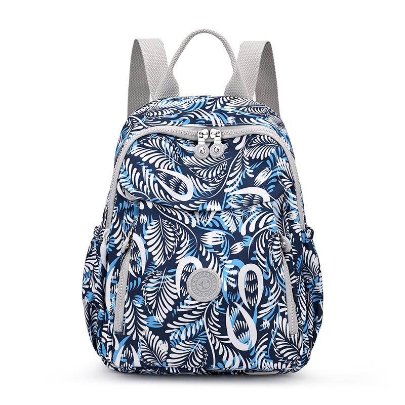 Women's Large-capacity Printed Backpack Mom Backpack
