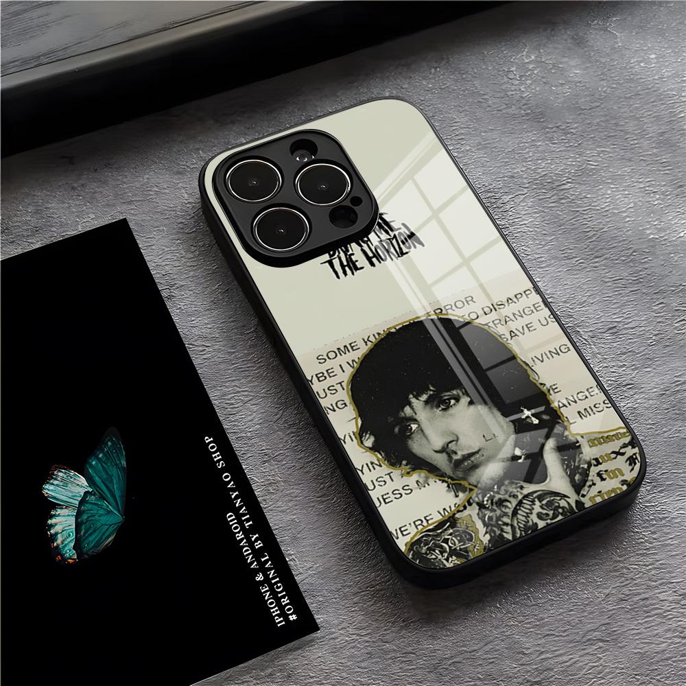 Bring Me The BMTH Horizon Phone Case For IPhone 17 Pro Max 15 Pro 16 14 Plus 12 13 Mini 11 Pro Shockproof Glass Cover