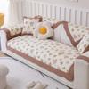 Modern Simple Washable Cotton Sofa Cushion Four Seasons General Fabric Printing Non-slip Sitting Cushion Sofa Cover Cover Towel