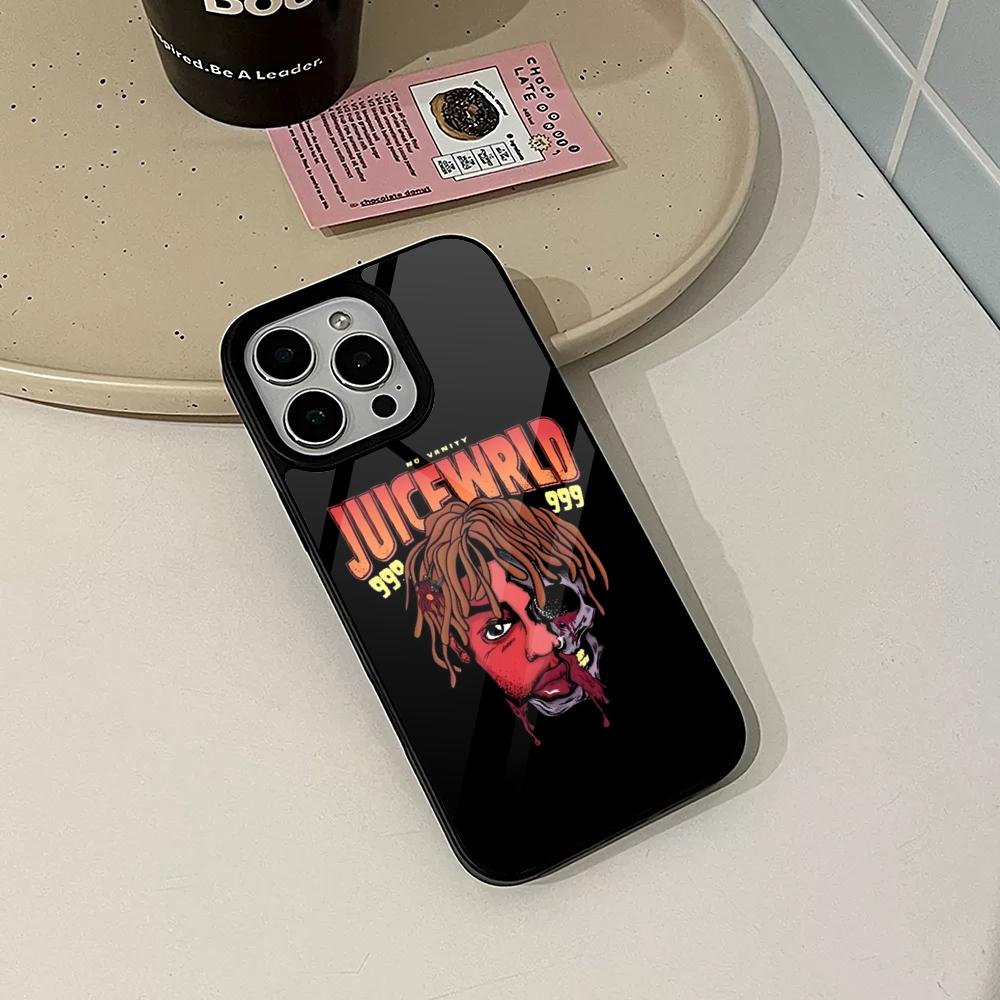 Rapper 999 J-Juice W-WRLD Phone Case for Iphone 17 16 15 14 Air 13 12 11 Pro Max Mini Plus Fundas Shell PC+TPU Cover