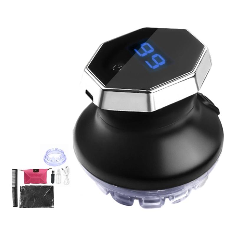 Professional Electric Hair Cutter Stainless Steel Blade Comfort Grip Rust Resistance Home Grooming Tool Easy Cleaning
