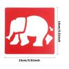 6/12/24Pcs Painting Stencils Reusable Sea Animal & Easter Theme Drawing Templates for DIY Crafts Creative Painting Art Projects
