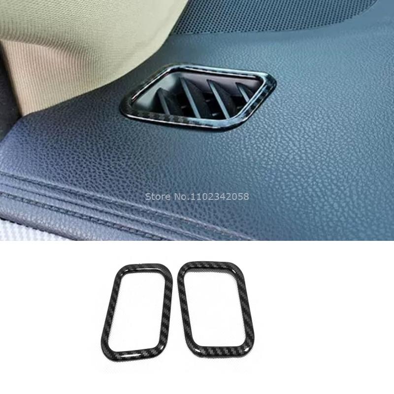 For Toyota Highlander 2015- Car Carbon Fiber Color Interior Decoration Cover window lift swtich gear shift panle Accessories