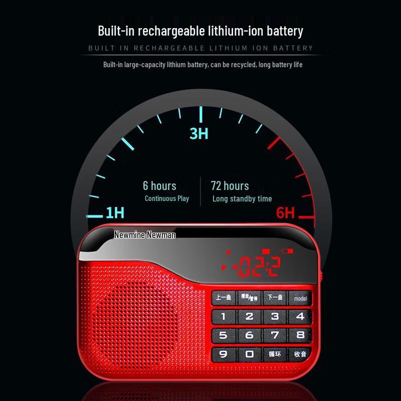 Newman Portable Multi-Function Radio Player