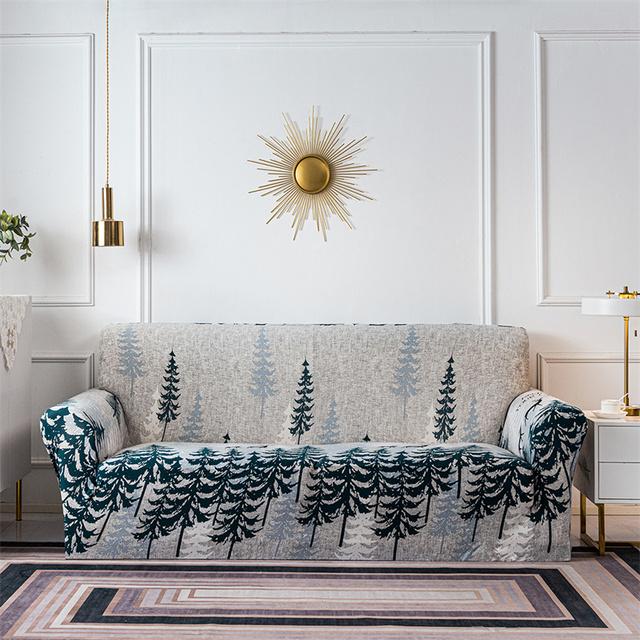 Christmas Sofa Covers For Living Room Sectional Corner L Shape Sofa Cover Slipcover Couch Cover Furniture Protector
