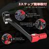JFG Motorcycle Shift Pedal Change Pedal Honda MSX125 GROM125 Shift Pedal Lever Compatible Pedal Replacement Folding Custom Parts Aluminum (Red)