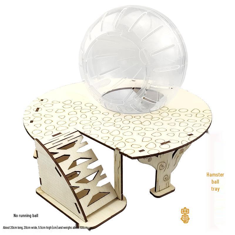 Buntes Laufrad für Hamster aus Kristallglas – transparentes Rollenspielzeug für kleine Haustiere