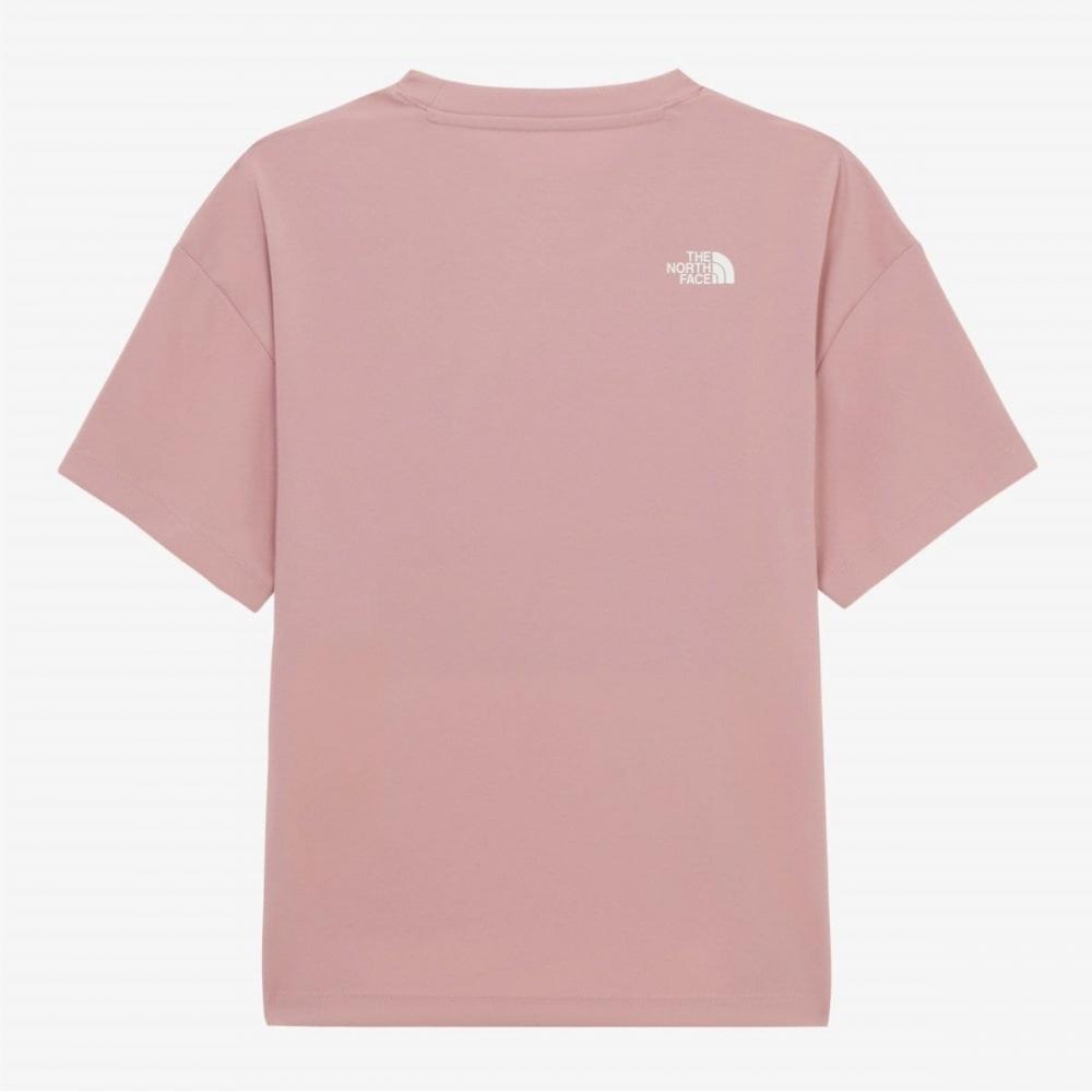 [north Face Official] Nt7ur81b Women S Recovery Semi Crop grayiSh Pink