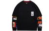 T Shirts Men's Black Crew Neck Moderate Straight Fit AWDRA21-1