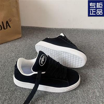 2025 autunno e inverno nuove scarpe da uomo scarpe da ginnastica basse versione coreana coppia studente scarpe sportive e per il tempo libero versatili scarpe nere da pane