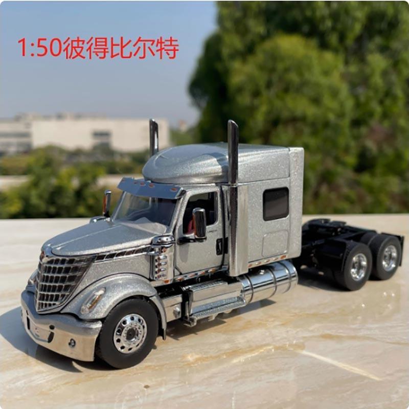 No retail box 1:50 alloy/plastic heavy-duty truck/trailer model Adult Gift Hobby & Toys finished ornaments Collectibles