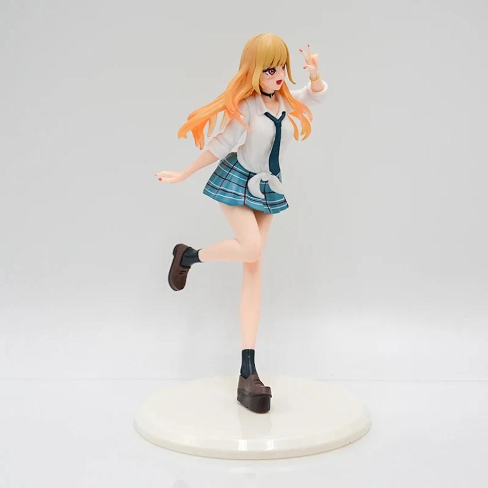 Sale Kitagawa Marin Anime Collection Figure My Dress Up Darling School Uniform Liz Devil Pvc Model Toys Desktop Ornaments
