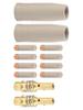 Electrode Clip Set Coating Protection Nozzle Set Copper Electrode Clip As Shown In The Picture Welding Processes