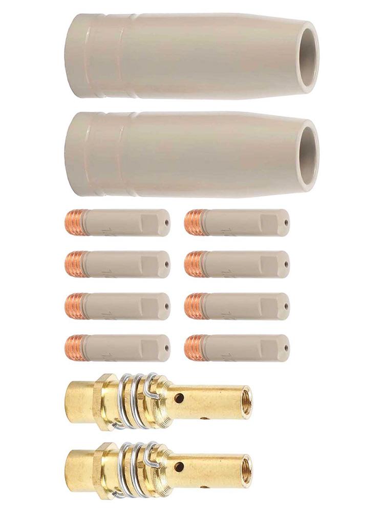 Electrode Clip Set Coating Protection Nozzle Set Copper Electrode Clip As Shown In The Picture Welding Processes