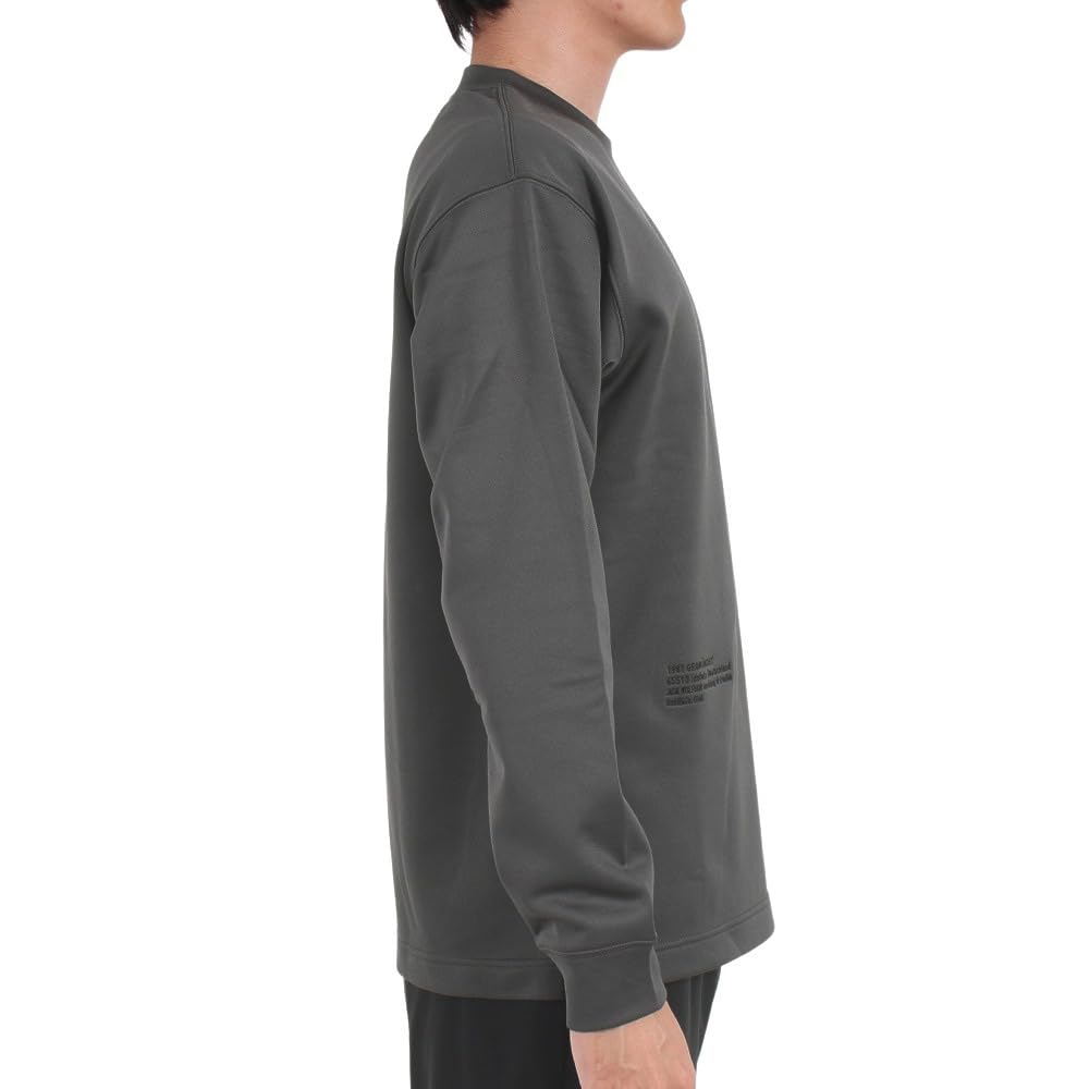 Jack Wolfskin Men's High-Performance Tech Sweatshirt (High-Power Stretch) [5032371 / THERMO PO V2] 6350_phantom Asia_S