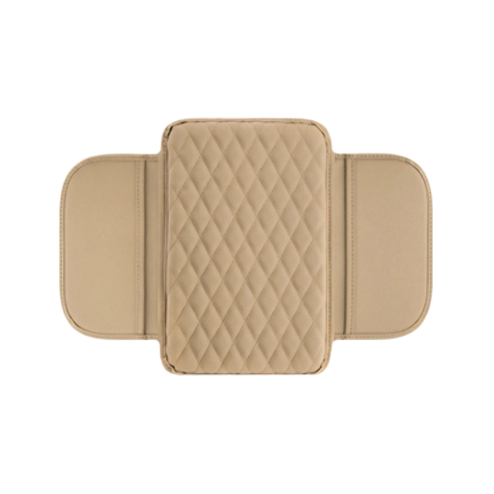 

Чехол на подлокотник для автомобиля, прочный кожаный, легко устанавливаемый, с сумками для хранения, автомобильные аксессуары хаки