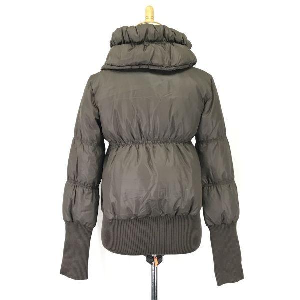 INTERPLANET by ORIZZONTI Down Jacket Coat Outerwear Women M 2 Brown Japan Made(USED)