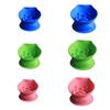 Cute Silicone Slow Food Bowl Slanted Mouth Neck Protection Suction Bowl Non-Slip Easy Clean Feeding Basin Cat Dog