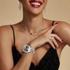 Screen Protector For Apple Watch Case 10 11 42mm 46mm 38/40/41/44/45mm Diamond Bumper Tempered Glass Series 9 7 SE 6 8 5 Cover