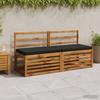 1 piece VUGHT bench cushion 100percent  polyester black