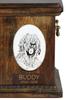 Briard, Berger de Brie - commemorative plaque with a photo of a dog, tombstone with a print, personalized oval plaque from the Art-Dog brand