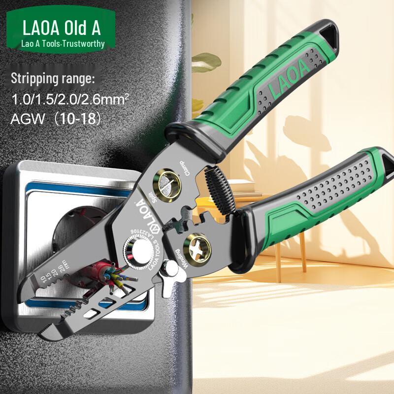 LAOA LA323106 6-in-1 Multi-function Wire Stripper