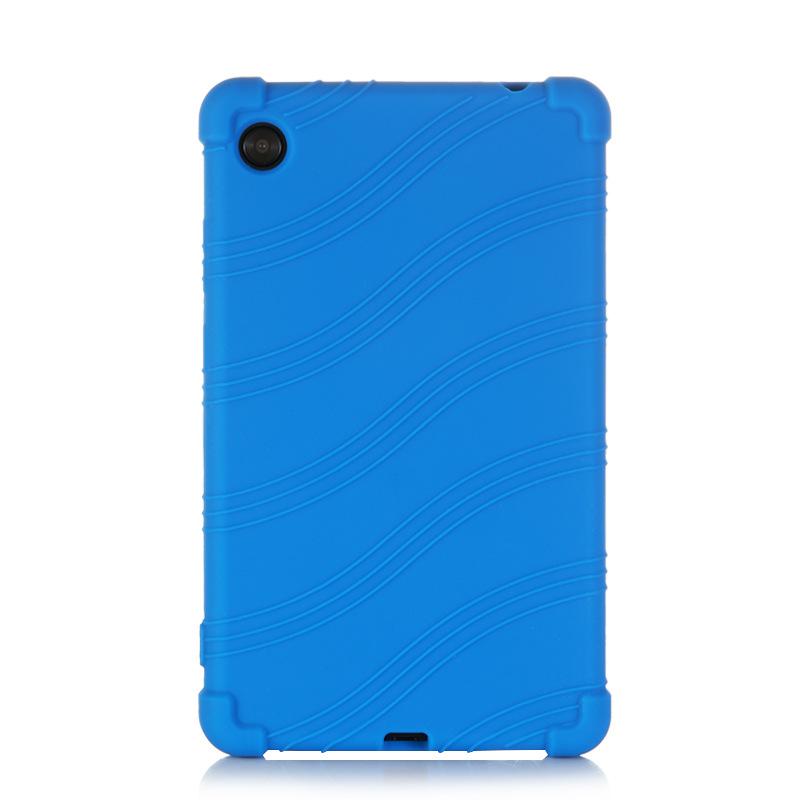 Silikon Rückseite für Lenovo Tab M7 3. Gen Hülle Weich Stoßfest Funda für Lenovo TB-7306F TB-7306X TB-7305F TB-7305X TB-7305I