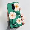 Hülle Für LG K8 2017/LG K8 2018/LG K9 2018 Weiches Silikon Schwarzes Gehäuse Für LG K10 2016/LG K10 2017 Hülle Niedliche Blume Cartoon Hülle