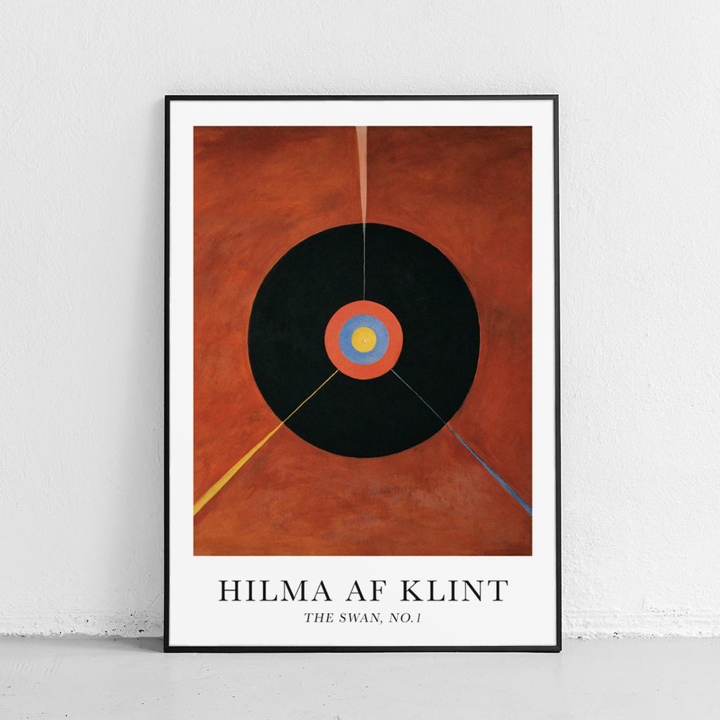 Poster Hilma Af Klint the Swan