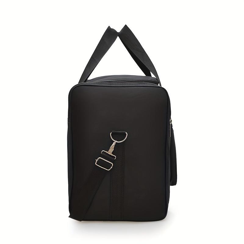 Large Capacity Foldable Travel Duffel Bag with Multiple Compartments, Adjustable Shoulder Straps & Zipper Closure - Ideal for Gym, Work, and Daily Use