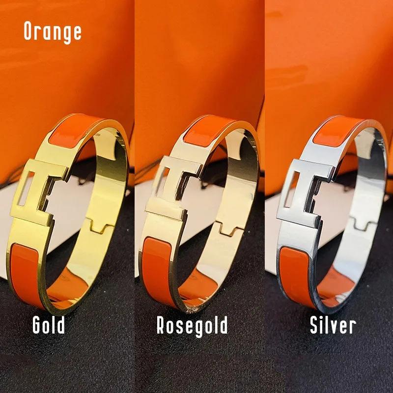Fashion Classic Color Bracelet Jewelry 18K Gold Large Couple Bracelet Jewelry Party Accessories 2026