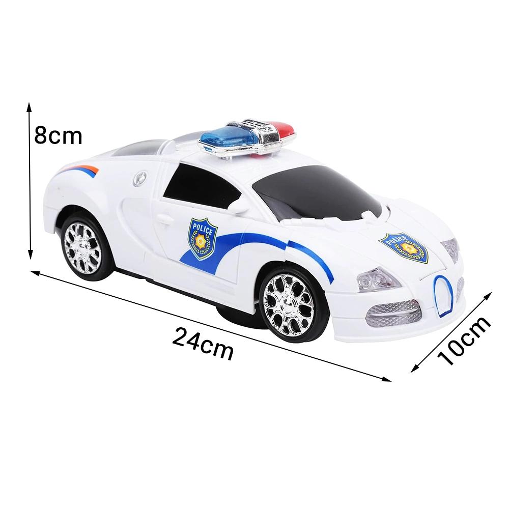 Auto robot samochód trans formers 2w1 policja