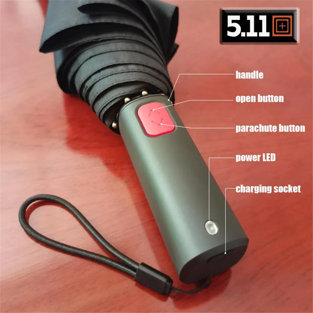 High Quality Electric Automatic Umbrella Novelty Gift Car Umbrella High Grade for Women Men Business