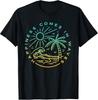 Retro Waves Beach Vibes T-Shirt for Summer Fun - Unisex Design