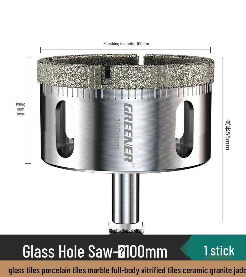 Green Forest Diamond Drill Bit for Tiles, Glass & Marble