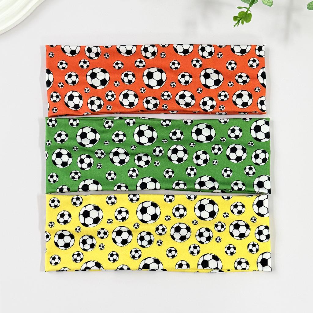 Football Headband World Cup Cheer Headscarf Elastic Sports Headband Unisex Antiperspirant Headband