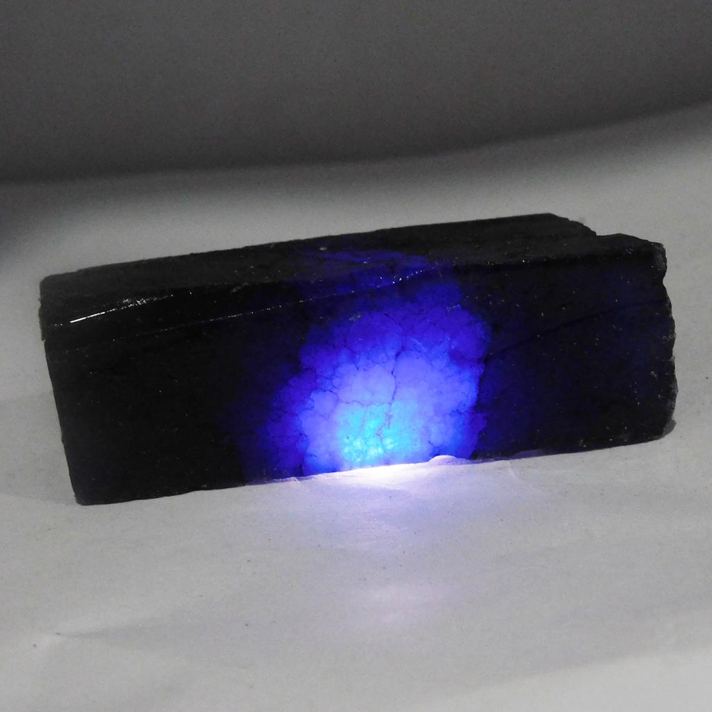 Natural Blue Sapphire Loose Gemstone 226 ct Uncut Rough September Birthstone for Gem Collections