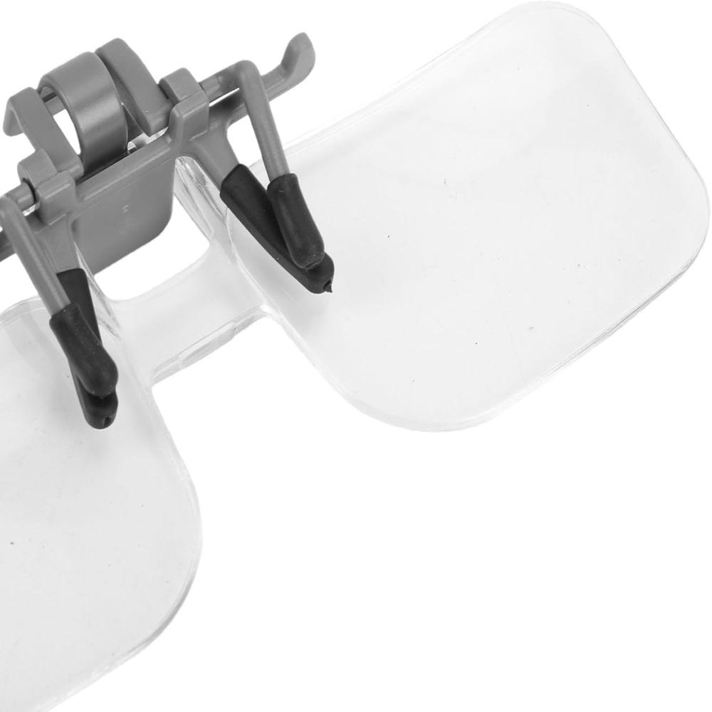 1pcs Clip On Style Clip On Magnifying Glass Reading Magnifying Glasses Reading Books