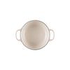 Le Creuset Signature Cocotte Ronde 20cm Cast Iron Enamel Pot, Peche, Gas, Induction, and Oven Compatible [Official Japanese Product]