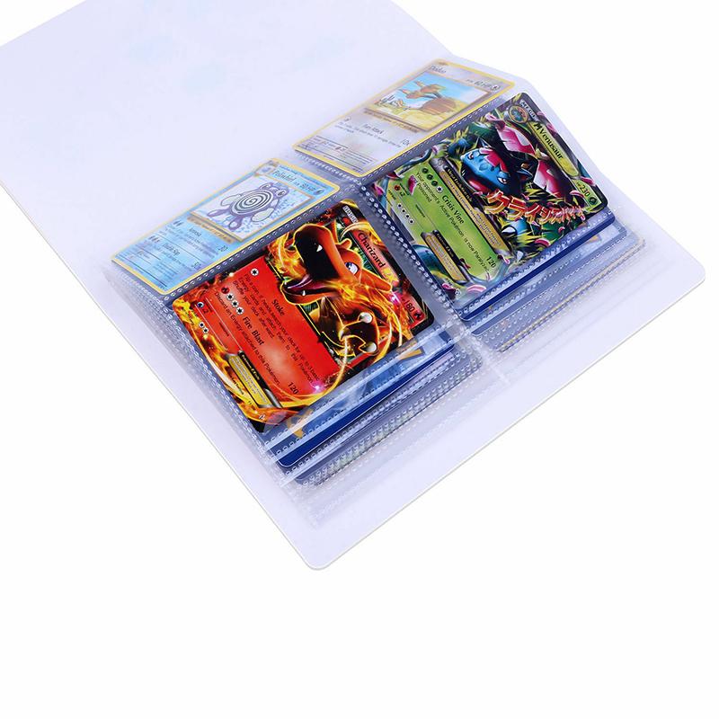 Portfolio Card Binder Pocket Album Portfolio Holder 160 Cards Gift Toy