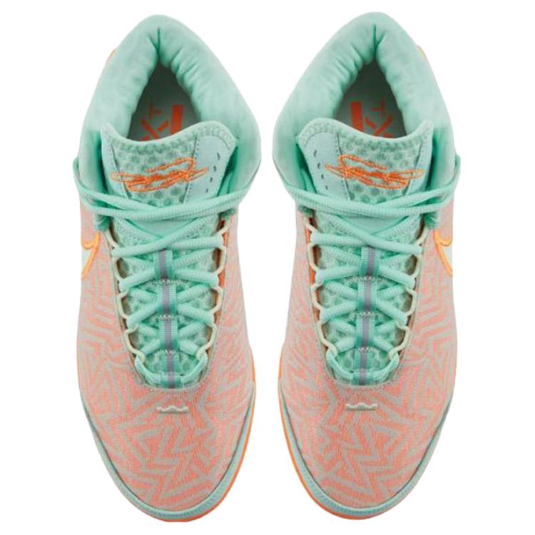Nike Zoom LeBron NXXT Genisus EP Bright Citrus Mint Foam Men Sneakers Orange Volt-Tint Hyper-Jade HF0711-301