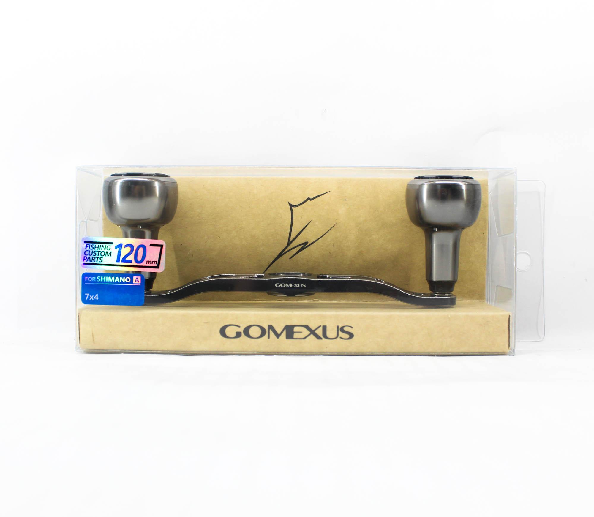 

Gomexus BS120HAS30TNBK2 Ручка алюминиевая, бронзовая, 120 мм, Shimano A (0659)